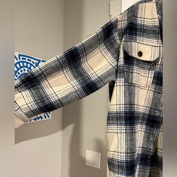 ❌SOLD❌NWT Time and Tru Women’s Size XL Shacket - Picture 4 of 9